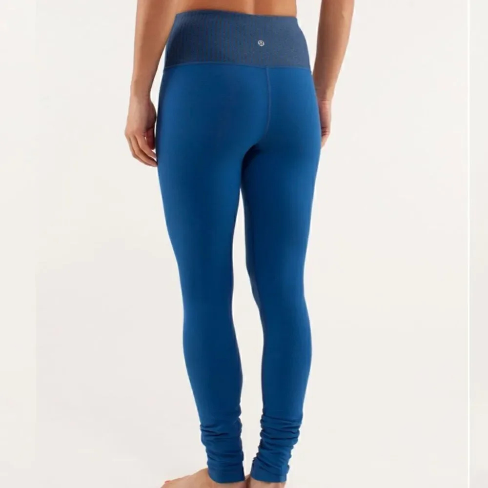 Lululemon Wunder Under Pant *High Rise in blue size 4